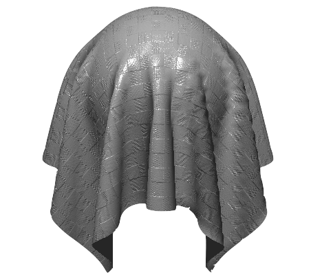 Cloth simulation screenshot 2
